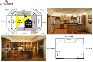 Vị trí đặt bếp trong nhà
